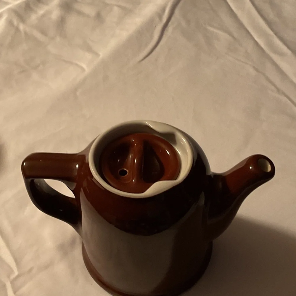 hall pottery enjoy your